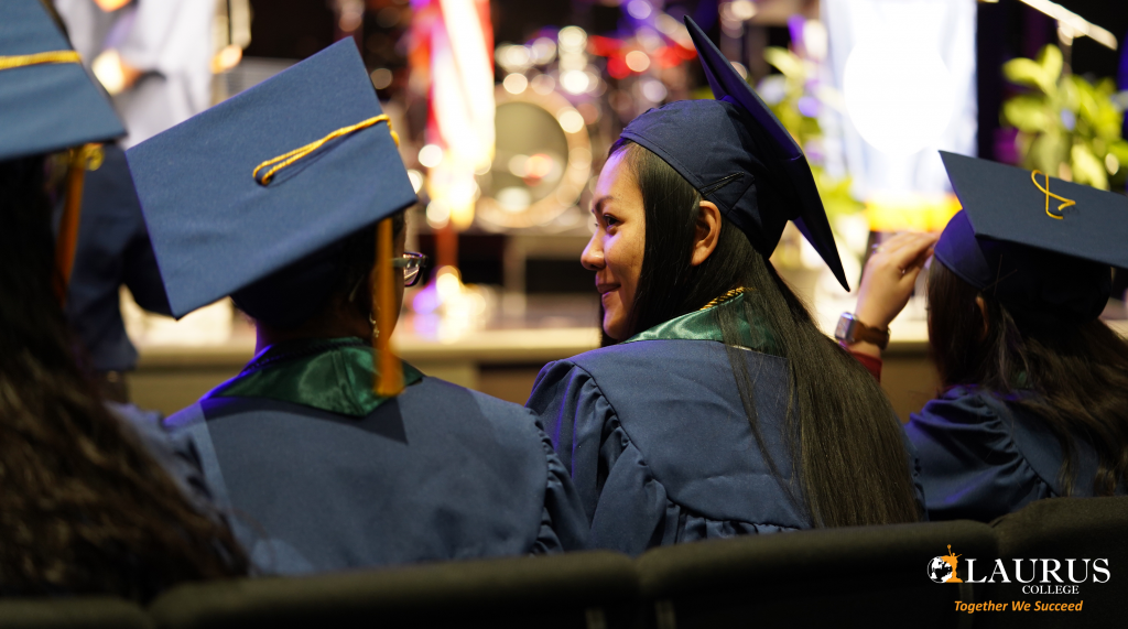 Students at Graduation